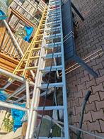 Altrex schuifladder 2 delig 2 x 16 sporten, Doe-het-zelf en Verbouw, Ladders en Trappen, Ophalen, Ladder, Opvouwbaar of Inschuifbaar