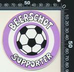 Sticker: Beerschot Supporter, Ophalen of Verzenden, Zo goed als nieuw, Sport