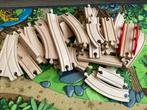 Houten speelbaan met toebehoren, Ophalen of Verzenden, Gebruikt, Overige typen