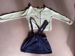Rokje met vestje maat 80, Kinderen en Baby's, Babykleding | Maat 80, Ophalen of Verzenden, Gebruikt, Meisje, Jurkje of Rokje