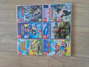 Nitendo switch spellen  beschikbaar voor biedingen