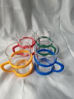 Vintage thee glaasjes jaren 80 90 eighties nineties, Ophalen of Verzenden, Zo goed als nieuw, Overige typen
