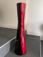 Vaas maar liefst 75cm hoog !, Ophalen of Verzenden, Zwart, Glas, 75 cm of meer