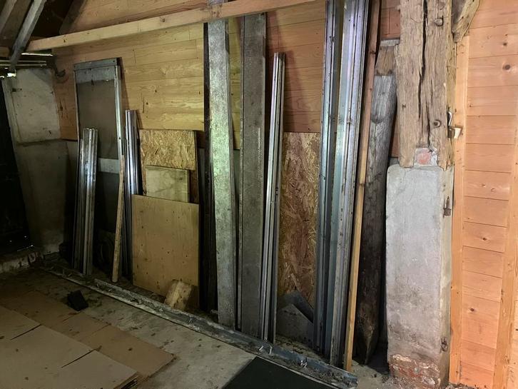 Onderdelen tuinkas, Tuin en Terras, Kassen, Gebruikt, Kweekkas, Aluminium, Glas, Ophalen