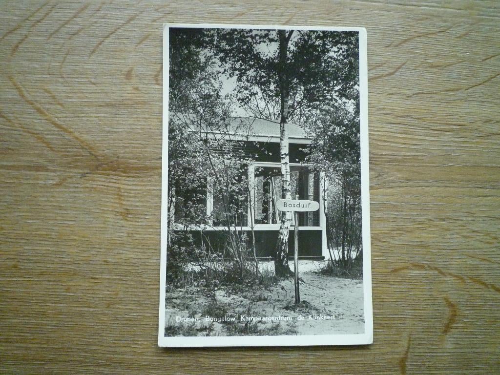 Drunen Bungalow Kampeercentrum de Klinkaert Bosduif, Ophalen of Verzenden, Voor 1920, Noord-Brabant