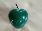 Groene Marmeren Appel - Decoratief, Ophalen of Verzenden, Zo goed als nieuw