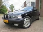 BMW 3-serie 318i E36 Automaat / 1998 / 1.8 / 220dkm NAP / Ai, Gebruikt, 4 cilinders, Zwart, Origineel Nederlands