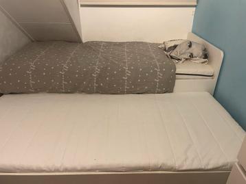 IKEA SLÄKT Bedframe met onderbed en opberger - afbeelding 4
