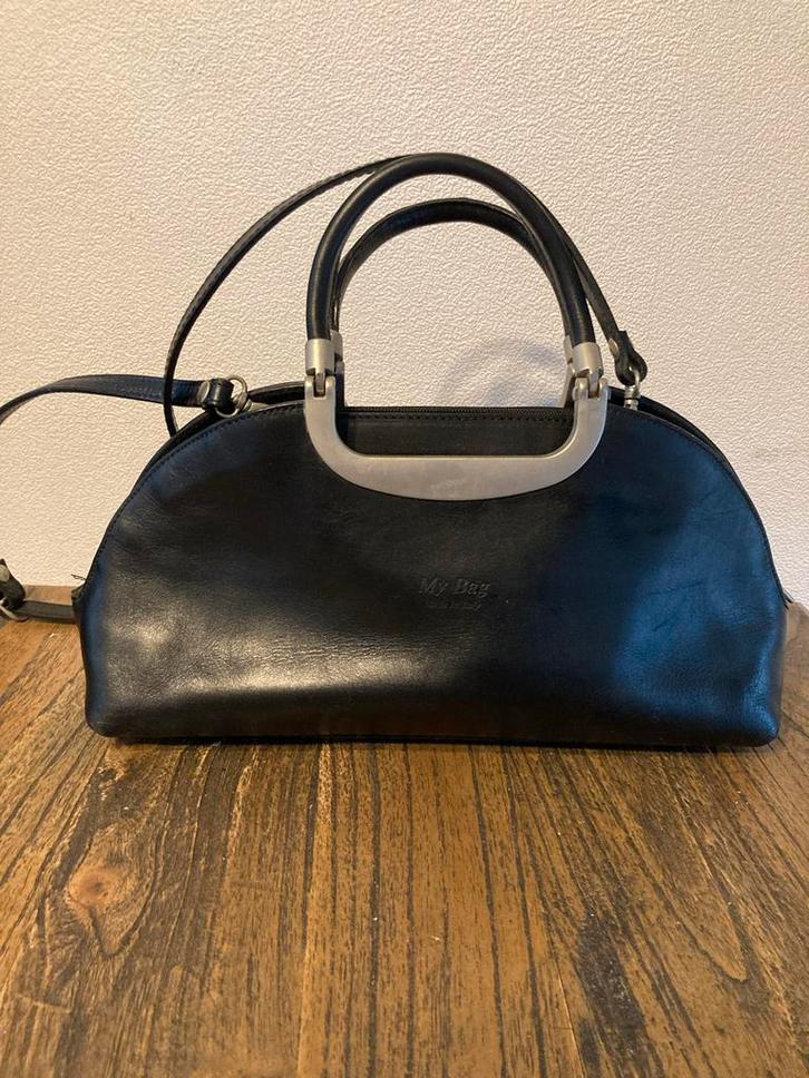 My Bag Design Handtas Zwart, Sieraden, Tassen en Uiterlijk, Tassen | Damestassen, Gebruikt, Handtas, Zwart, Ophalen
