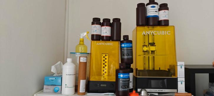 Anycubic Photon Mono X + Wash & Cure + Resin, Computers en Software, 3D Printers, Ophalen of Verzenden