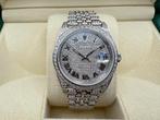 Rolex Datejust 41 “ICED OUT” | Roman | Jubilee | NEW, Sieraden, Tassen en Uiterlijk, Horloges | Heren, Staal, Polshorloge, Nieuw
