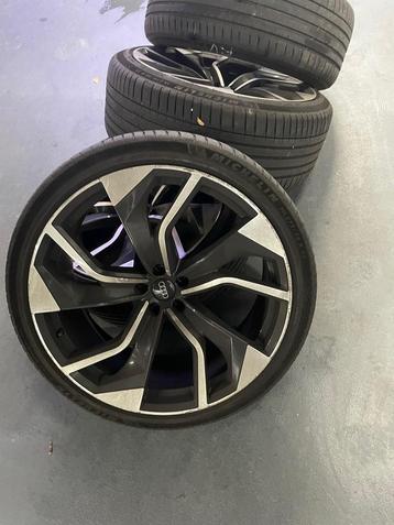 Audi velgen 23 inch inclusief Michelin banden beschikbaar voor biedingen
