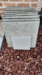 Betontegels 8 stuks 50x50 cm./4 stuks 30x30 cm.gratis, Tuin en Terras, Tegels en Klinkers, Ophalen, Gebruikt, Minder dan 5 m²