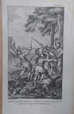 1 / Arent van Benskoop e.a. al vechtende  -  gravure 1791, Antiek en Kunst, Kunst | Etsen en Gravures, Ophalen of Verzenden