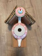 Vogelhuis Delfts blond - roze - homemade, Ophalen of Verzenden, Nieuw