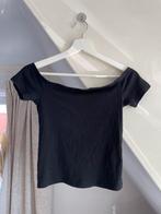 Off shoulder top zwart maat s h&m, Kleding | Dames, Tops, Zwart, Ophalen of Verzenden, Zo goed als nieuw, Korte mouw