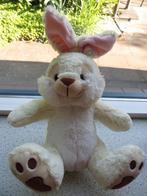 Konijn merk Nicotoy meet ca 40 cm wit creme velours, Kinderen en Baby's, Speelgoed | Knuffels en Pluche, Ophalen of Verzenden