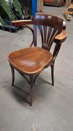 24 thonet cafe stoelen bistro met arm bruin hout partij, Huis en Inrichting, Bruin, Ophalen of Verzenden, Zo goed als nieuw, Vijf, Zes of meer stoelen