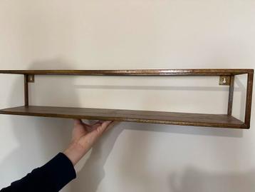 BePureHome Metalen Wandrek messing beschikbaar voor biedingen