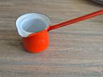 Emaille melk kannetje rood, Antiek en Kunst, Ophalen of Verzenden