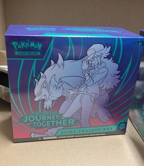 Pokémon TCG Journey Together Elite Trainer Box (ETB), Hobby en Vrije tijd, Verzamelkaartspellen | Pokémon, Nieuw, Boosterbox, Ophalen of Verzenden