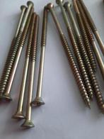 50 houtschroeven kruiskop 5 mm dik 120 mm lang schutting, Doe-het-zelf en Verbouw, N, N, Ophalen of Verzenden, N