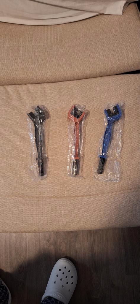 Handige Fietsreinigingsborstels - Kettingschoonmaak, Auto-onderdelen, Interieur en Bekleding, Universele onderdelen, Gebruikt