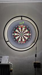 Dartbord met verlichting, Ophalen of Verzenden, Zo goed als nieuw, Dartbord