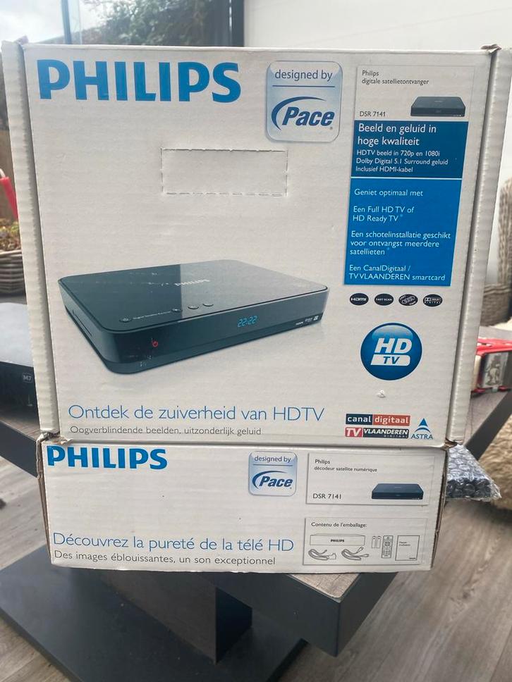 Philips Satelliet Ontvangers: Nieuw & Gebruikt, Audio, Tv en Foto, Decoders en Harddiskrecorders, Nieuw, Decoder, Ophalen of Verzenden