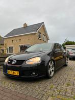 Volkswagen Golf GTI ZWART 2007, Auto's, Voorwielaandrijving, 65 €/maand, Stof, Zwart