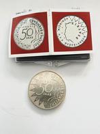 50 gulden munt, Koningin Beatrix, Zilver, Ophalen of Verzenden, Losse munt