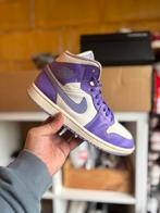 Jordan 1 Mid Action Grape 38, Kleding | Dames, Ophalen of Verzenden, Zo goed als nieuw, Sneakers of Gympen