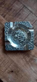 Antieke zilveren asbak., Antiek en Kunst, Antiek | Goud en Zilver, Ophalen of Verzenden