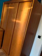 Slaapkamer kast en commode beuken fineer in prima staat, Ophalen, Zo goed als nieuw, Tweepersoons