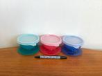 Tupperware 3 IJscoupes Dessertschaaltjes 150 ml. €3,00 p.st., Ophalen of Verzenden, Zo goed als nieuw, Beker of Kan