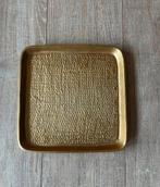 Metalen dienblad goud, Ophalen of Verzenden, Nieuw, Rond, Metaal