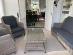 Mooi en keurig onderhouden set voor in Serre of in tuin., Tuin en Terras, Ophalen, 4 zitplaatsen, Kunststof, Gebruikt