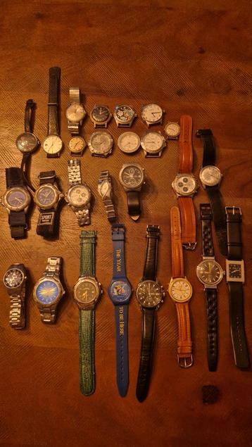 Partij / lot Horloges - Opknappers/Onderdelen beschikbaar voor biedingen
