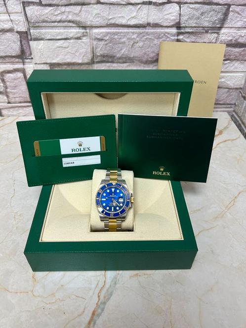 Rolex Submariner - 41 - 116613LB, Sieraden, Tassen en Uiterlijk, Horloges | Heren, Zo goed als nieuw, Rolex, Goud, Ophalen