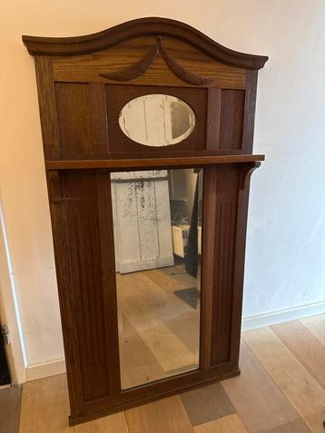Vintage Brocante Spiegel - 72x130 cm beschikbaar voor biedingen