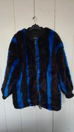 ZGAN faux fur half lange jas jasje MONKL evt Carnaval vest, Ophalen of Verzenden, Zo goed als nieuw, Maat 42/44 (L)