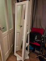 Draaibare spiegelkast en sierradenkast, Huis en Inrichting, Woonaccessoires | Spiegels, Ophalen, Minder dan 50 cm, Zo goed als nieuw