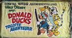 Bioscoop reclame: Donald Duck Tollste Abenteuer 1966, Ophalen of Verzenden, Gebruikt, Overige typen
