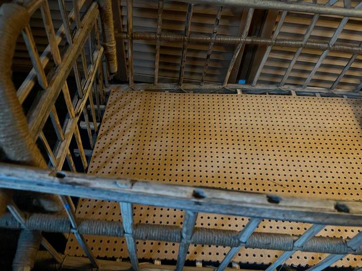 Vintage Rotan Wiegje, Kinderen en Baby's, Babywiegjes en Ledikanten, Gebruikt, Wieg, Ophalen