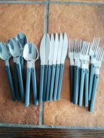 Mooi Bestekset - RVS met Kunststof Handvatten, Ophalen of Verzenden, Zo goed als nieuw, Rvs of Chroom, Vaatwasserbestendig