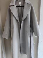 Grijz/ taupe H&M Oversized Jas xs/s/m, Kleding | Dames, Jassen | Winter, H&M, Ophalen of Verzenden, Zo goed als nieuw, Grijs