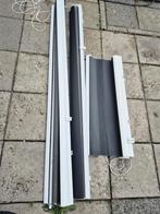 Gordijnen  3 stuks, Huis en Inrichting, Stoffering | Gordijnen en Lamellen, Ophalen, Zo goed als nieuw, 50 tot 100 cm, 200 cm of meer