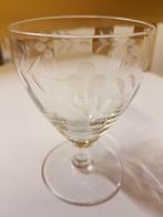 Gegraveerd wijnglas 9,2 x 6,2 cm, Ophalen of Verzenden