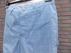 Golfjunkie golfbroek, blauw wit ruitje, maat 31/34, Sport en Fitness, Golf, Ophalen of Verzenden, Nieuw, Kleding, Overige merken