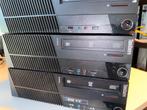 PARTIJ 3x Lenovo ThinkCentre M Series M91p, Ophalen, HDD, Refurbished, 512 GB